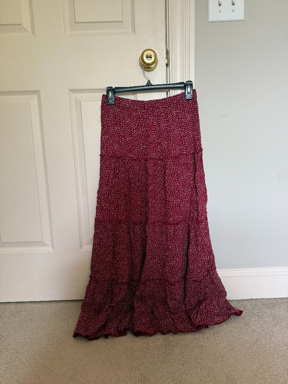 Brandy Melville Izzy Floral Maxi Skirt